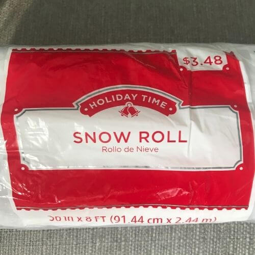 Snow roll fabric