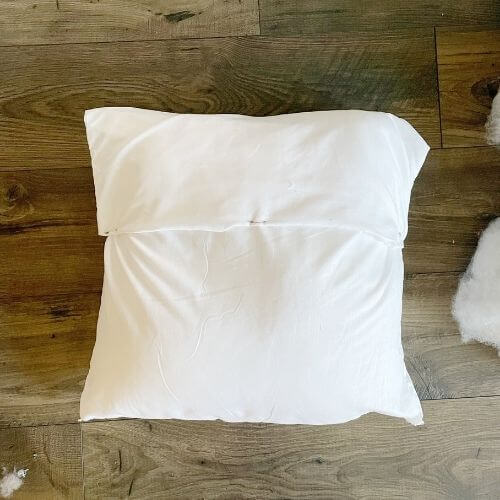 Stuffing a Cushion Cheaply and Effectively 