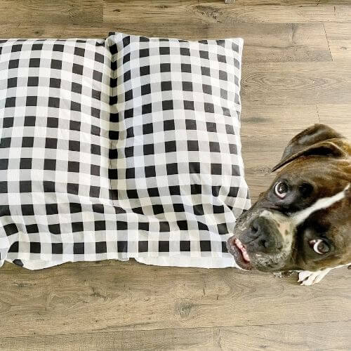 Trial pillow insert diy in pet bed