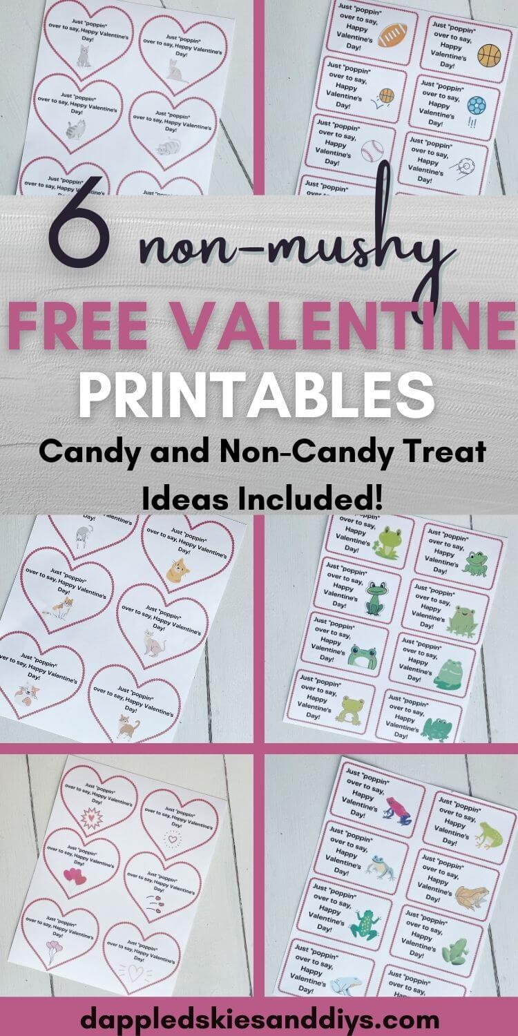 Elementary Printable Valentines