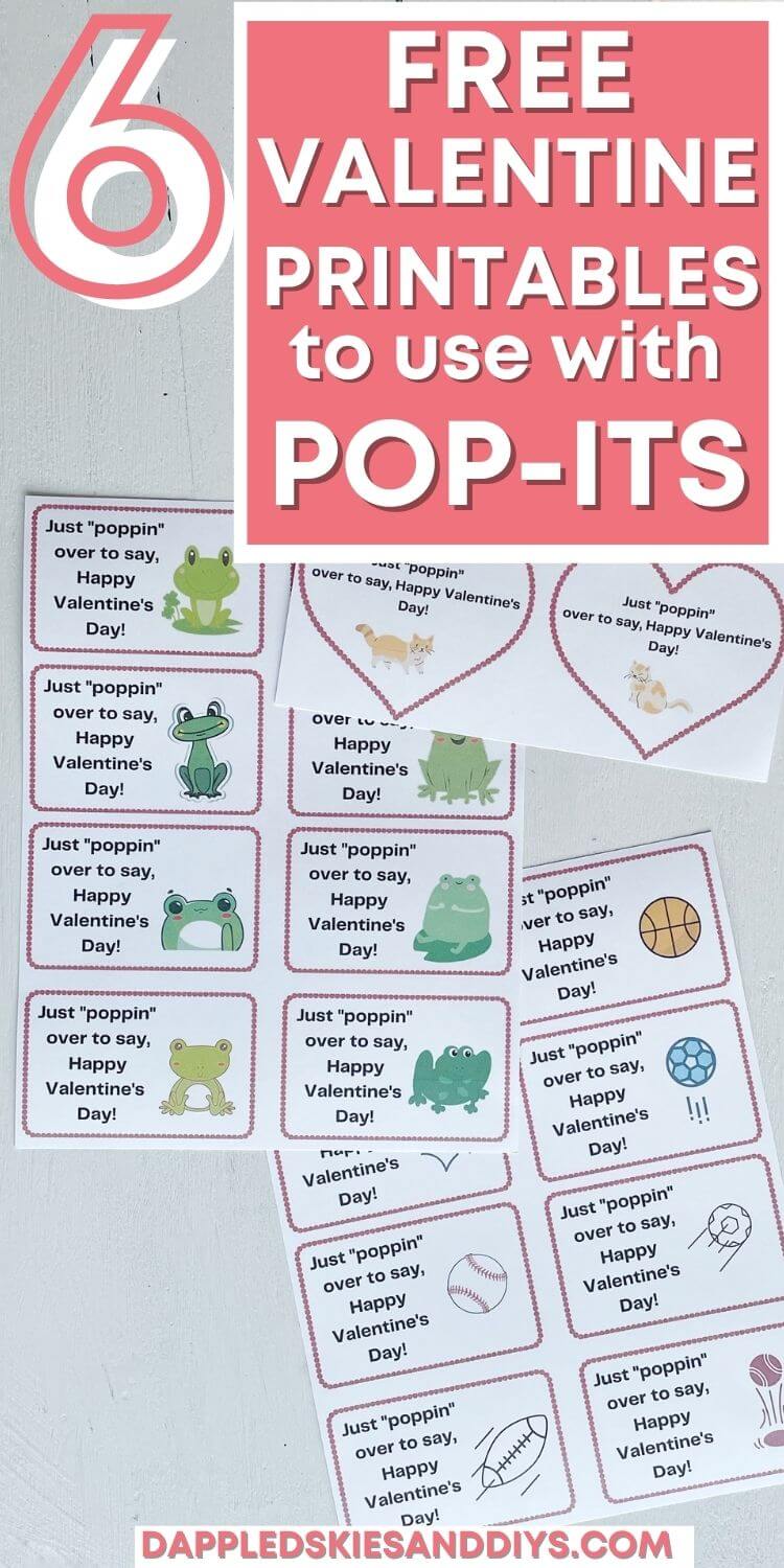 6 (Non-Mushy) Free Printable Valentines for Elementary Age Kids ...
