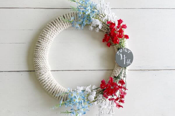 Cotton Rope Wrapped Rings/Wreaths